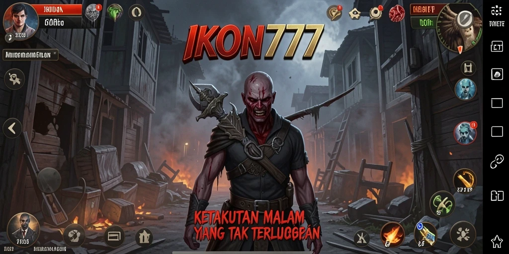 Gameplay menakutkan di IKON777 dengan suasana mencekam.