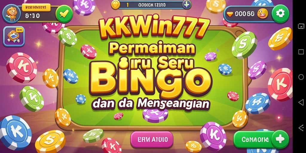 Tampilan gameplay Bingo yang seru dan interaktif di KKWIN777.