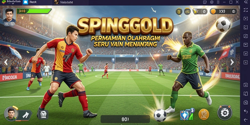 Gameplay seru SPINGOLD yang menantang dan kompetitif.